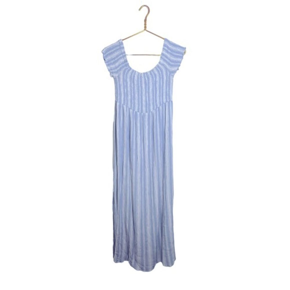 Aéropostale Stripped Off-Shoulder Maxi Dress, Size‎ XL